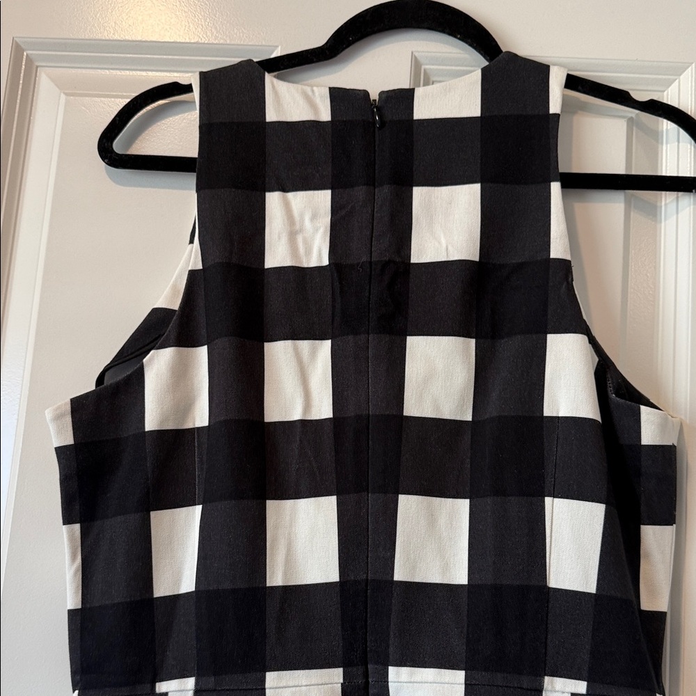 Banana Republic Checkered Midi Dress - Picture 8 of 10